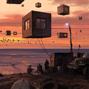 City P. Suburb by Alex Andreev