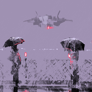 Purple Rain by Alex Andreev